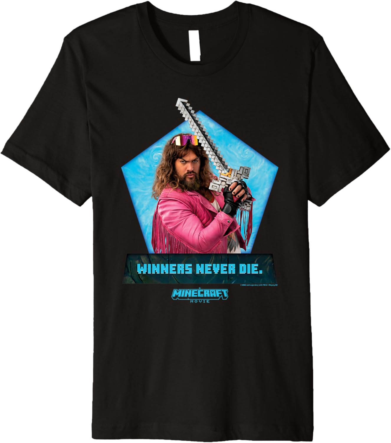 A Minecraft Movie Winners Never Die Garrett The Garbage Man Premium