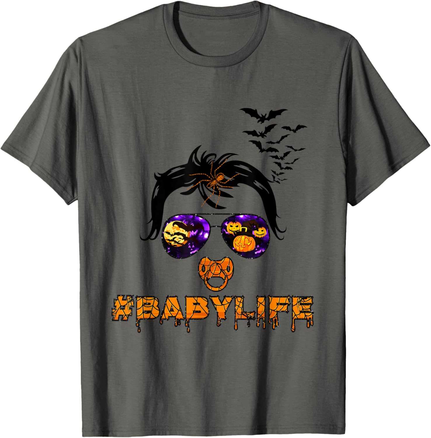 Bat Pumpkin Spider Baby Boy Life Halloween Matching Family