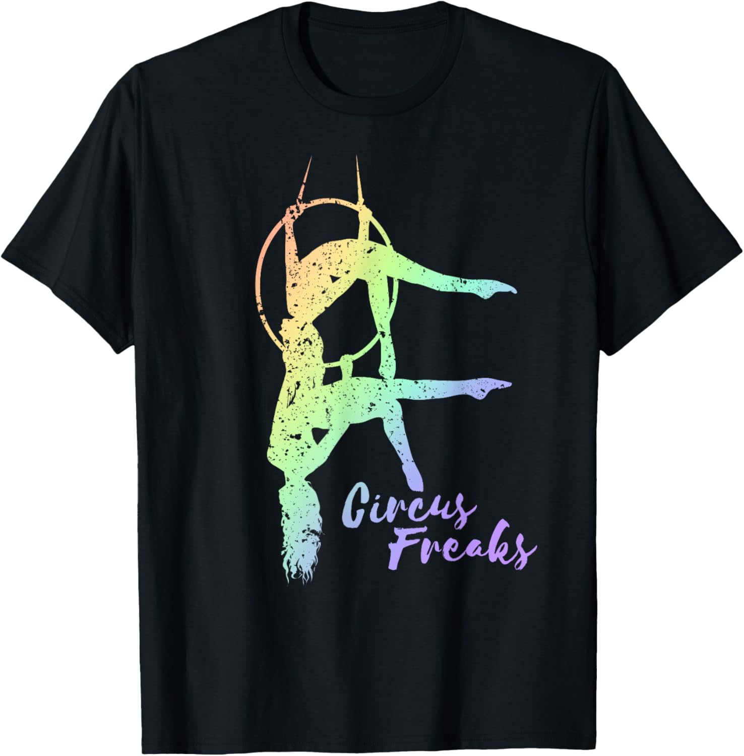 Aerial Yoga Outfit For Girls, Rainbow Aerialist