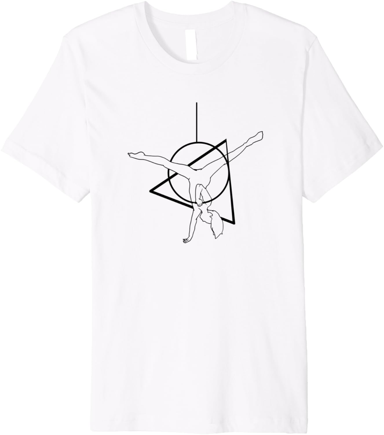 Aerial Silks Shirts Girls, Cute Aerialist Costume Design Premium