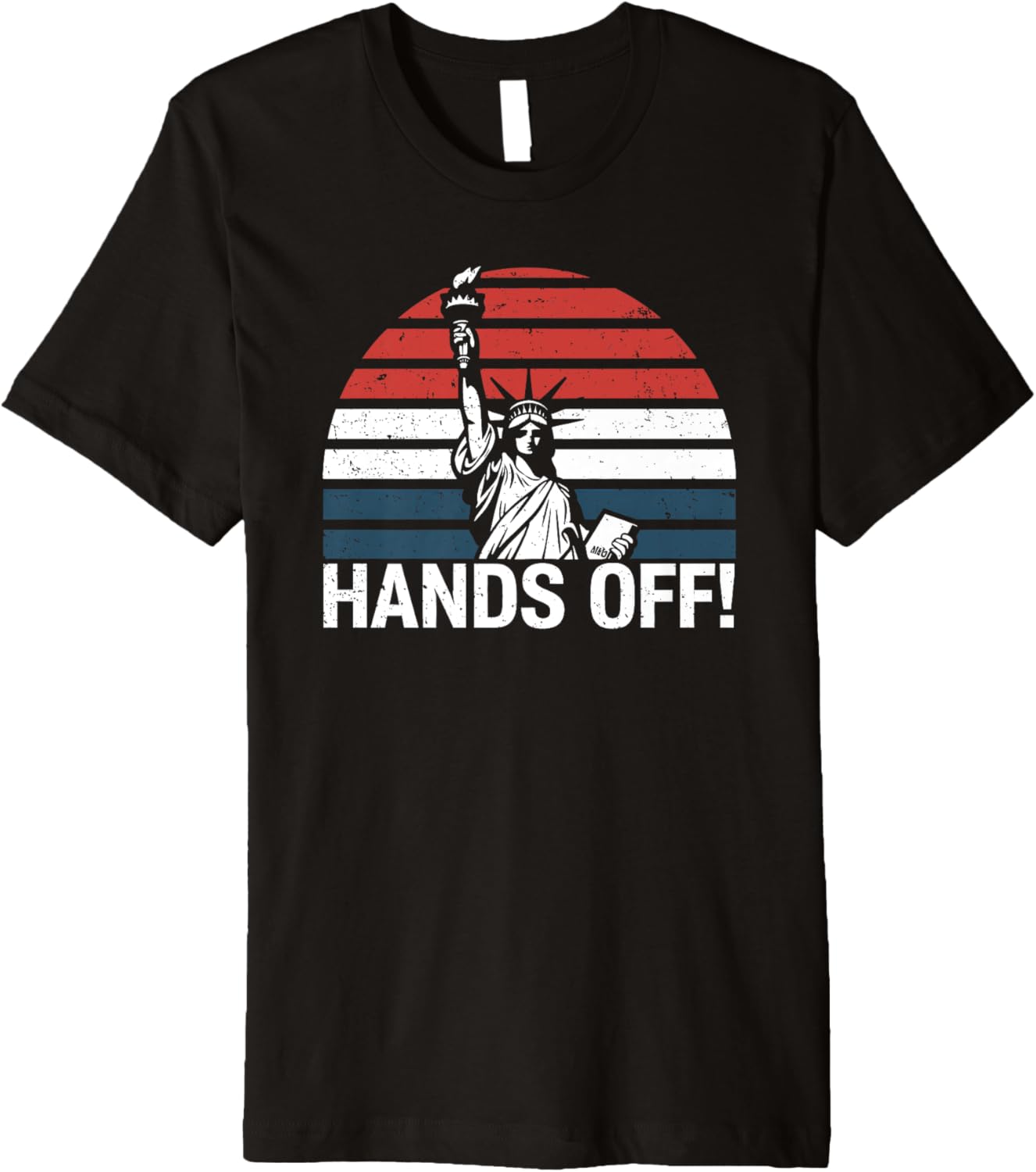 Anti MAGA Resistance Statue Of Liberty Hands Off Protest Premium