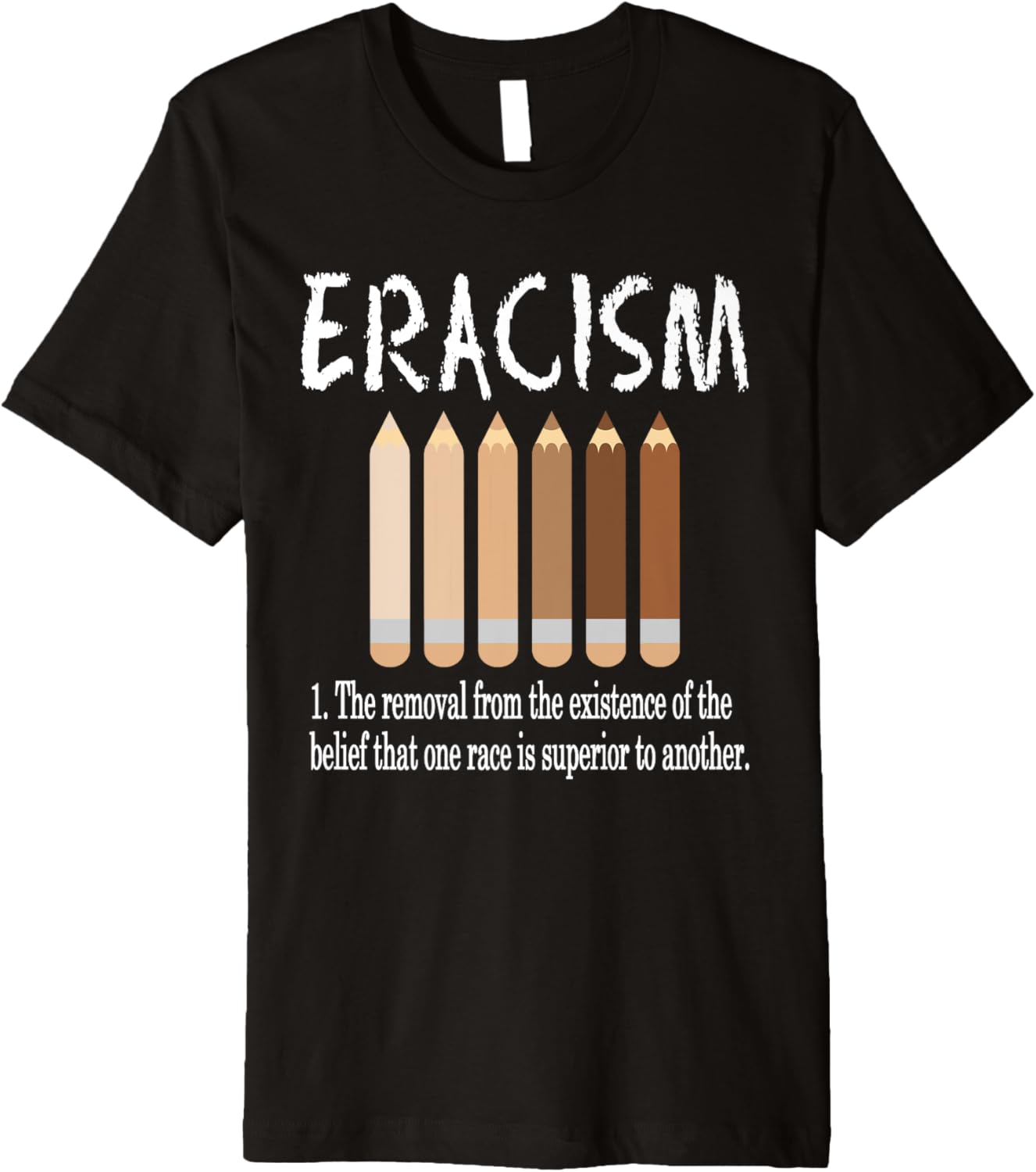Anti Racism African American Eracism Melanin Social Justice Premium
