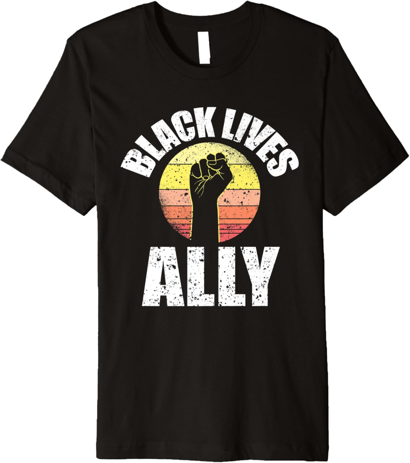 Black Lives Ally Social Justice Civil Rights Fist Equality Premium