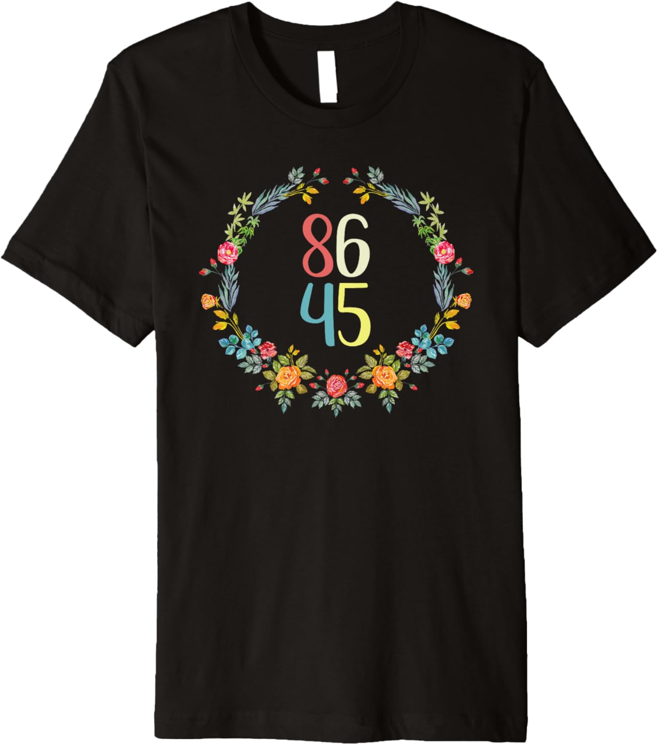 86 45 Tshirt For Women Impeach Trump Shirt Women Anti Trump