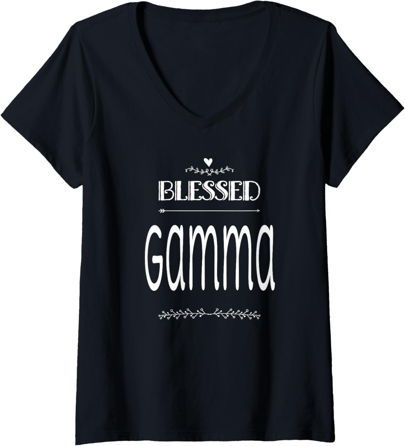Blessed Gamma Special Grandma V Neck