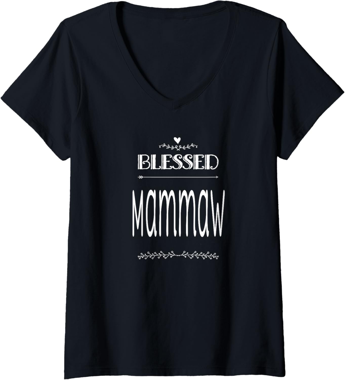 Blessed Mammaw Special Grandma V Neck