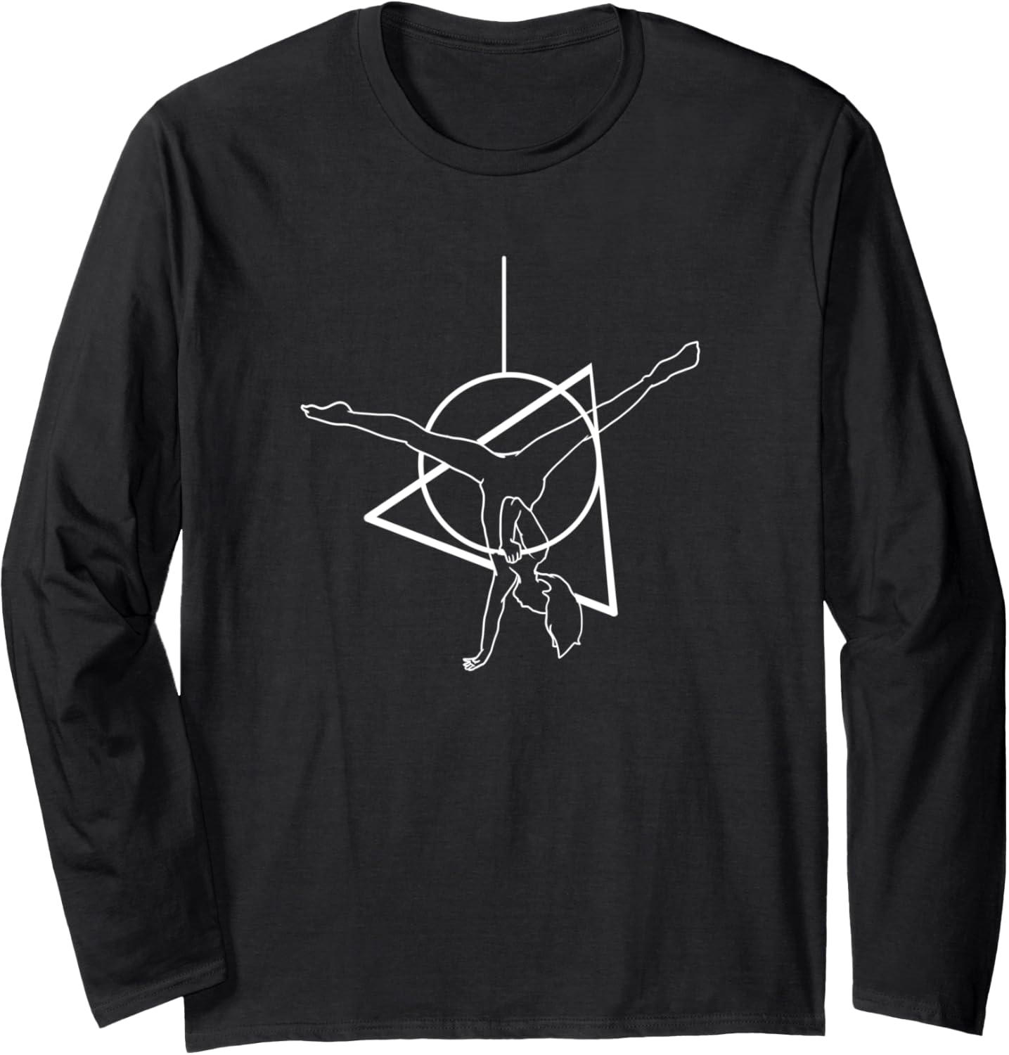 Aerial Silk Practice Outfit, Aerialist Hoop Design Long Sleeve