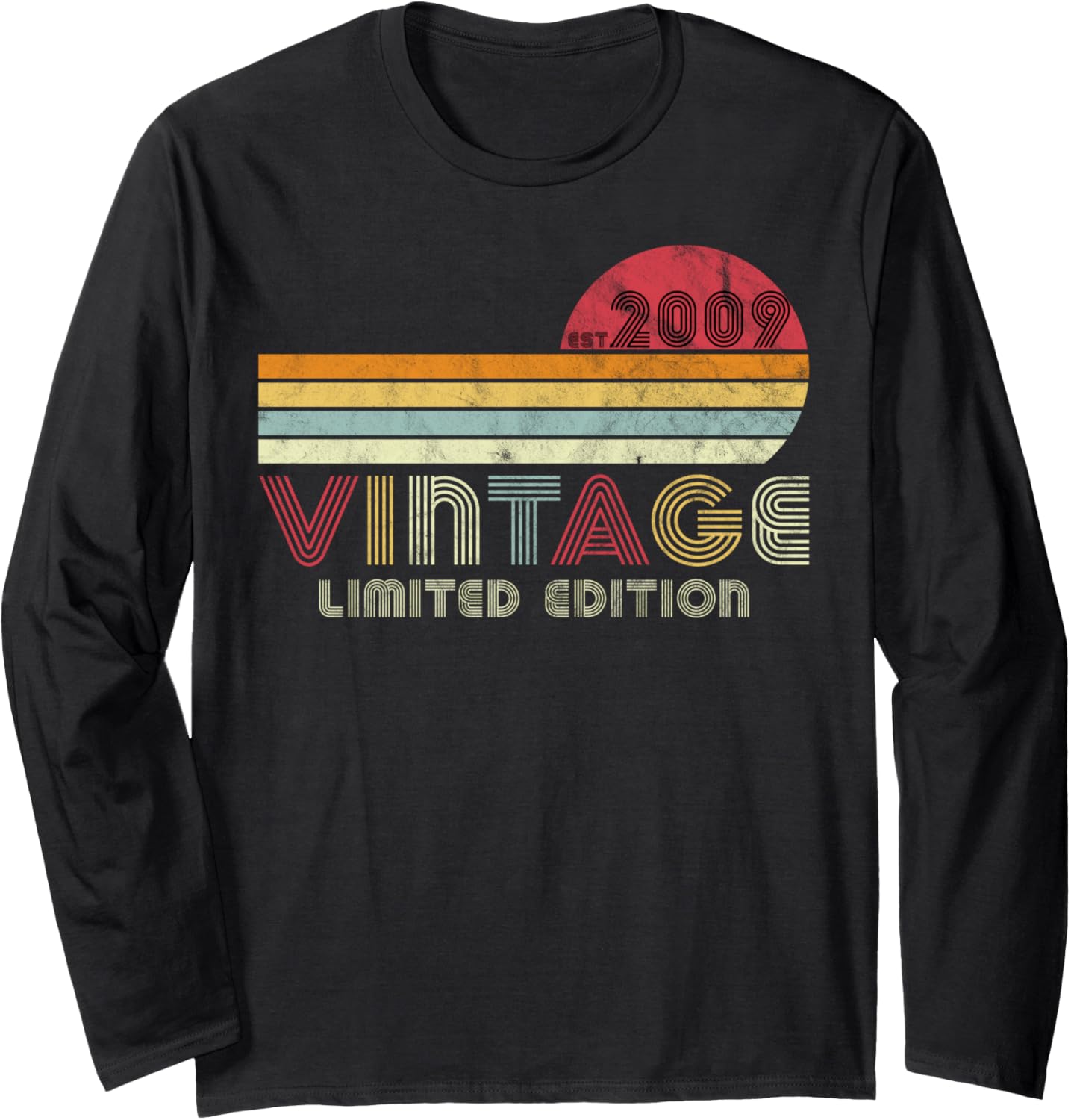 12 Year Old Gifts Vintage 2009 Limited Edition 12th Birthday Long Sleeve