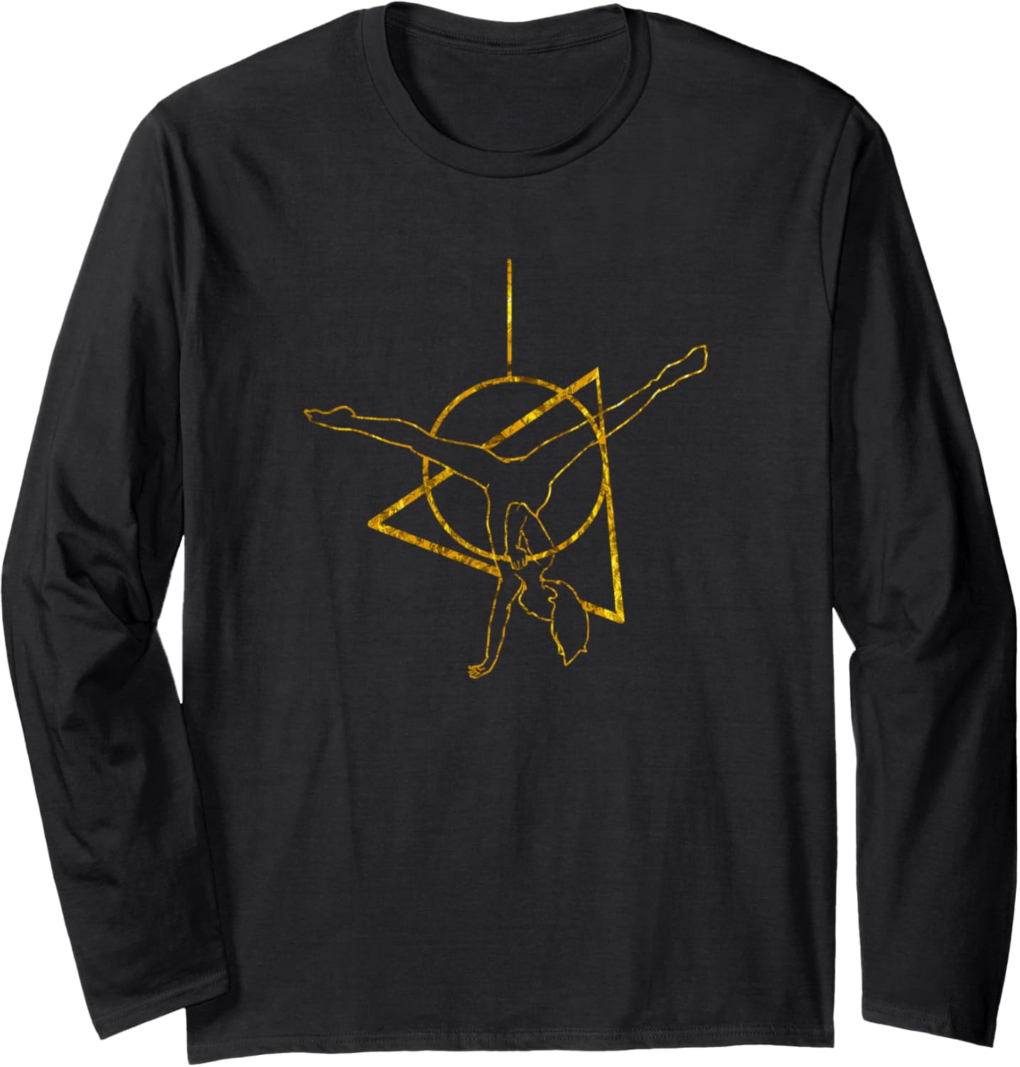 Aerial Yoga Shirt, Cool Aerialist Design Gifts Long Sleeve