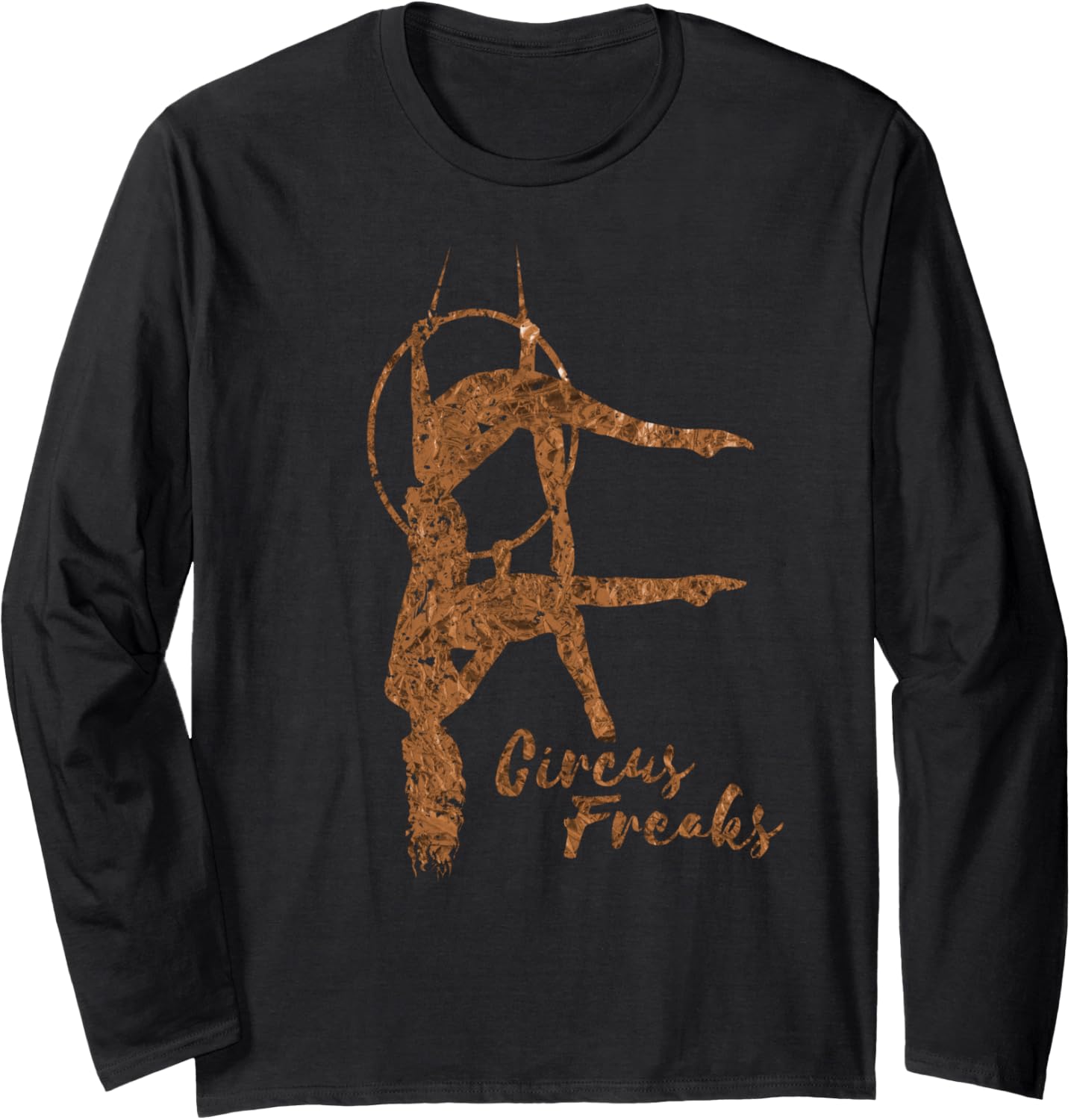 Aerial Silk Art Design For Women, Aerialist Gift Long Sleeve