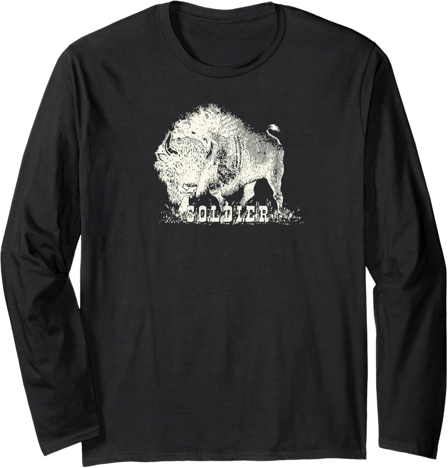 American Buffalo Soldier Long Sleeve