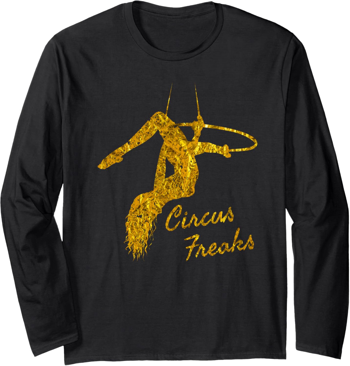 Aerial Silks Designs, Aerial Yoga Gold Long Sleeve