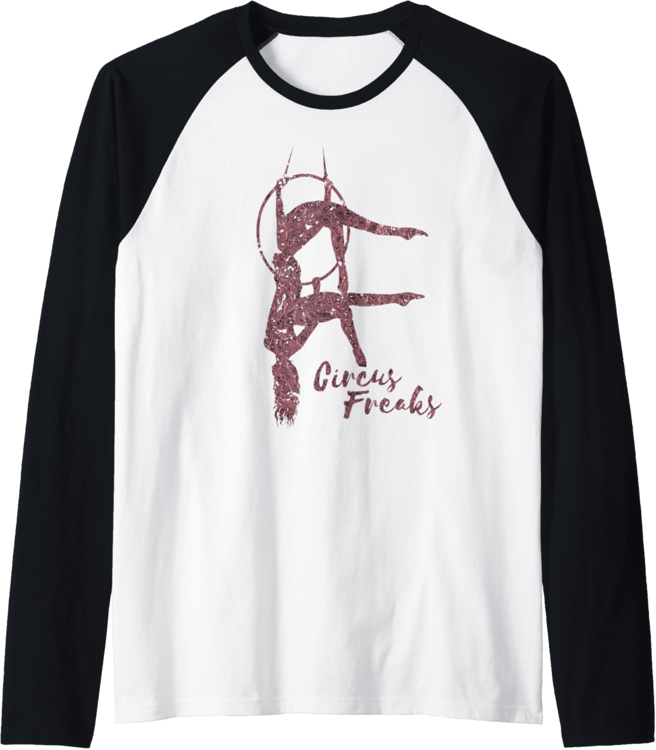 Aerialist Design, Aerial Yoga Training Raglan Baseball Tee