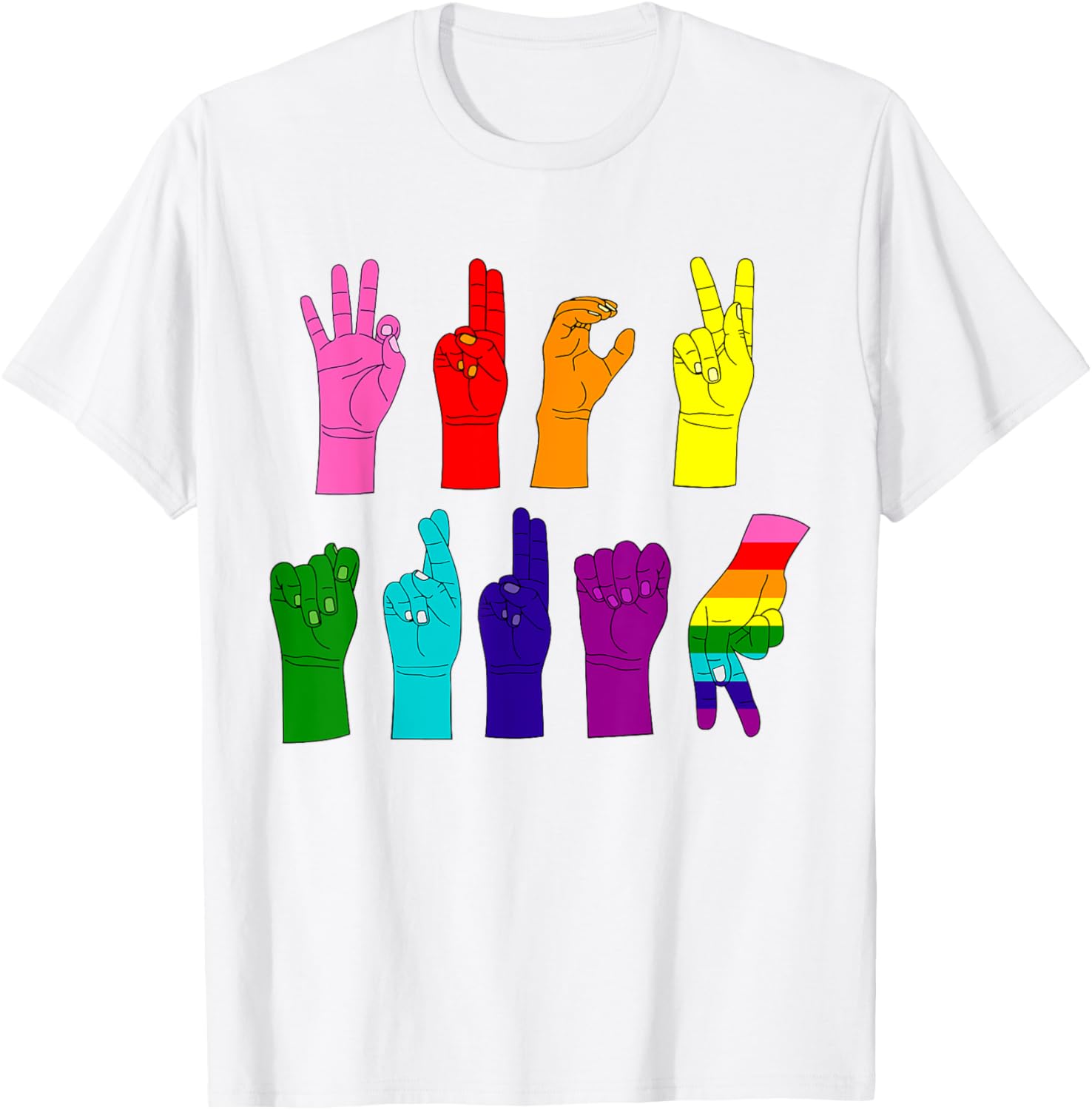 Anti Trump ASL Sign Language LGBTQ+ Protest