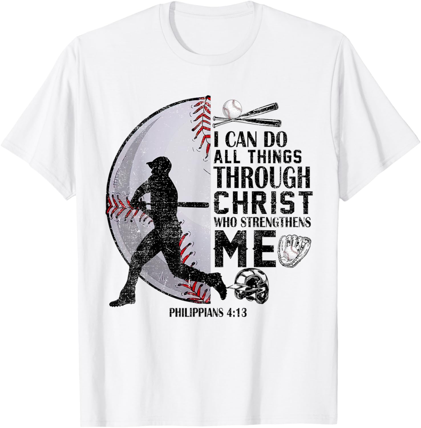 Baseball Shirt Jesus Boys Kids Christian Bible Verse