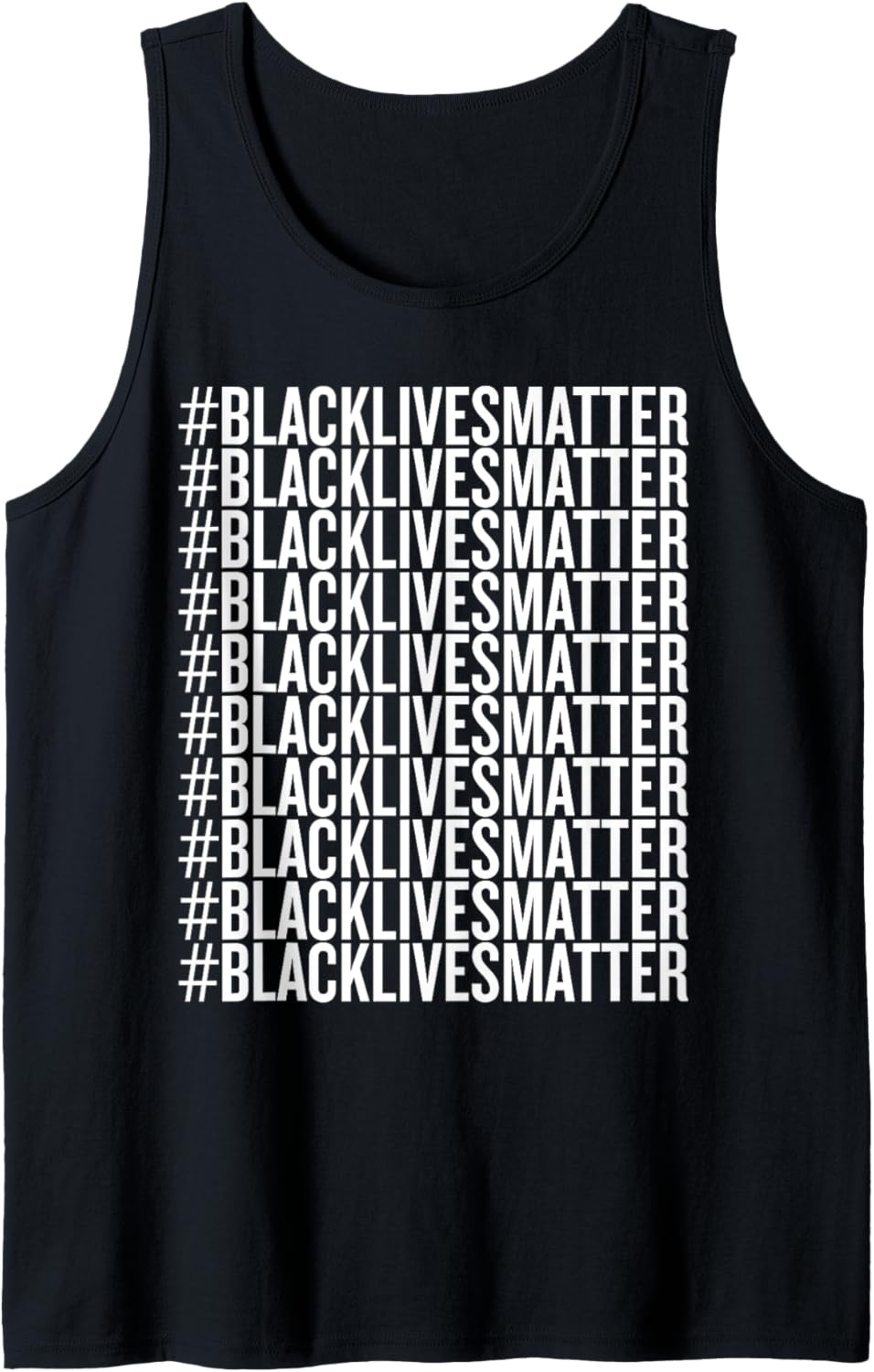 Black Lives Matter Design Social Justice Movement Statement Tank Top