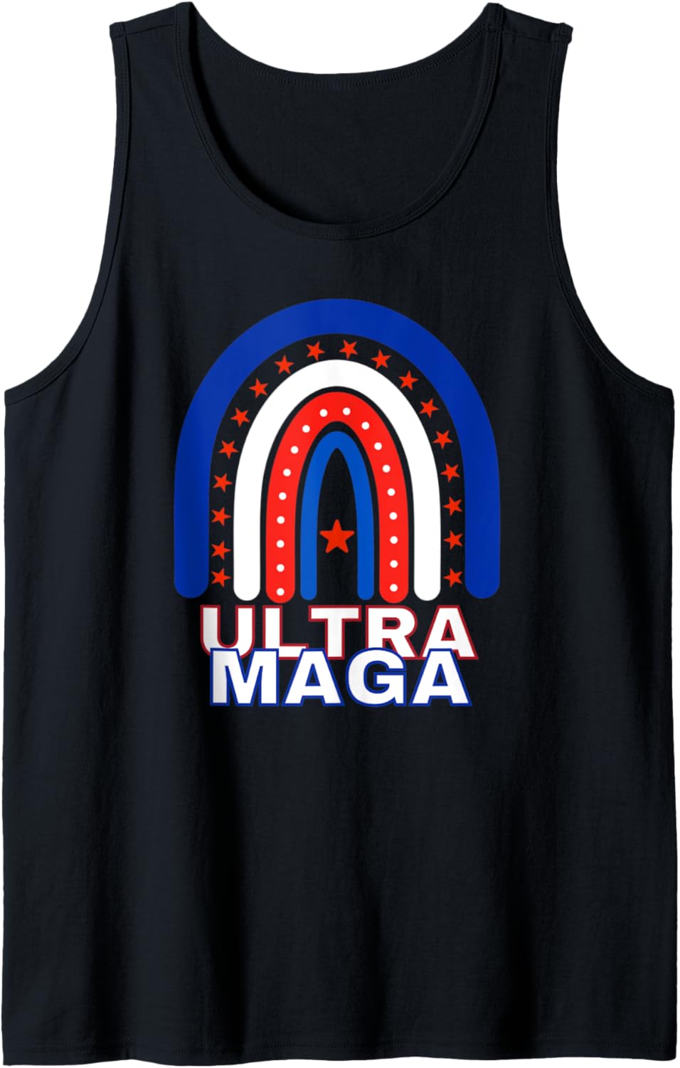 Anti Joe Biden Ultra Maga Rainbow Proud Ultra Maga Tank Top