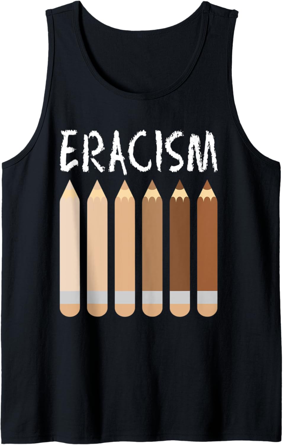 Anti Racism African American Eracism Melanin Social Justice Tank Top