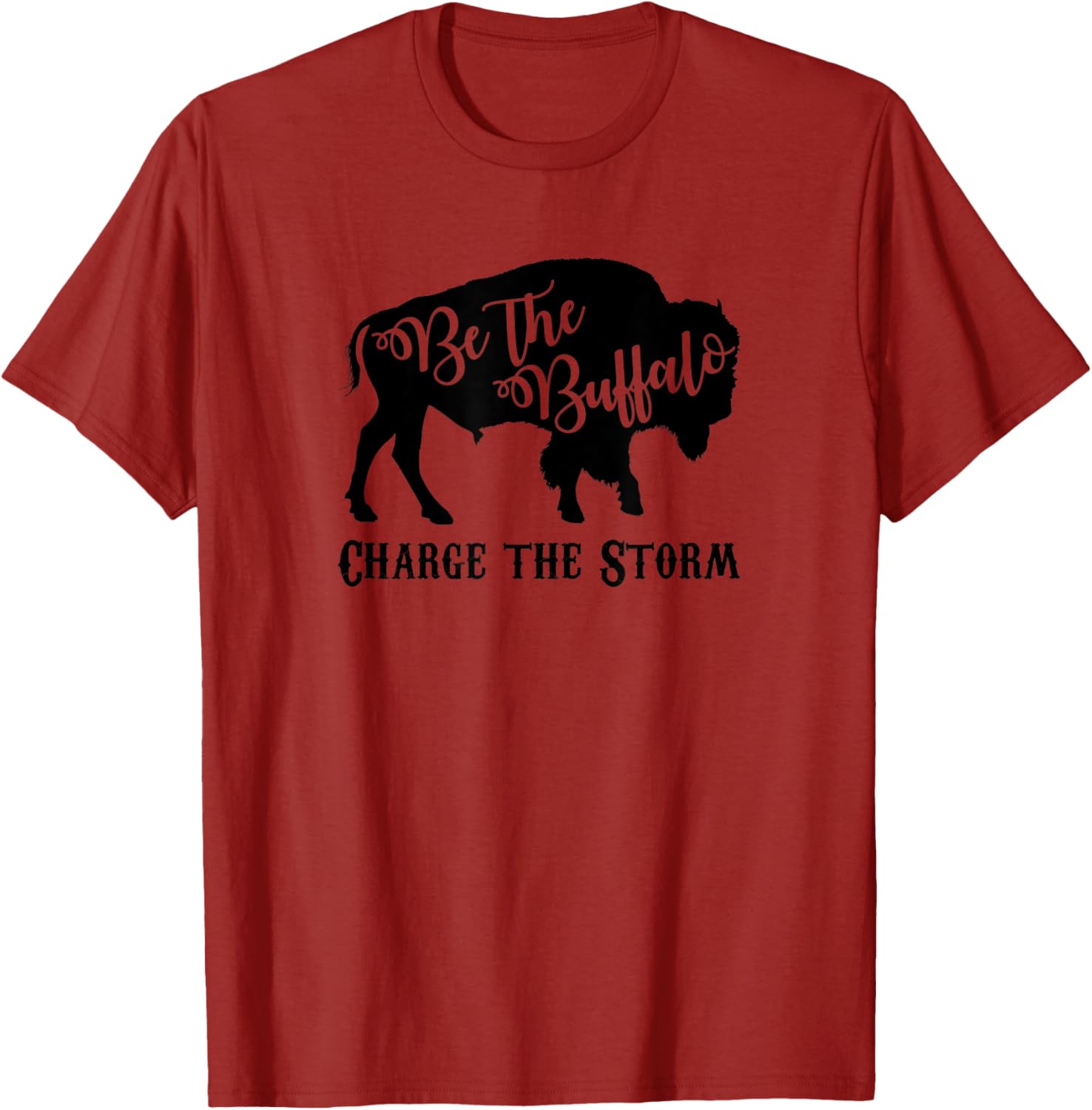 Be the Buffalo Charge the Storm Success T Shirt Men Women