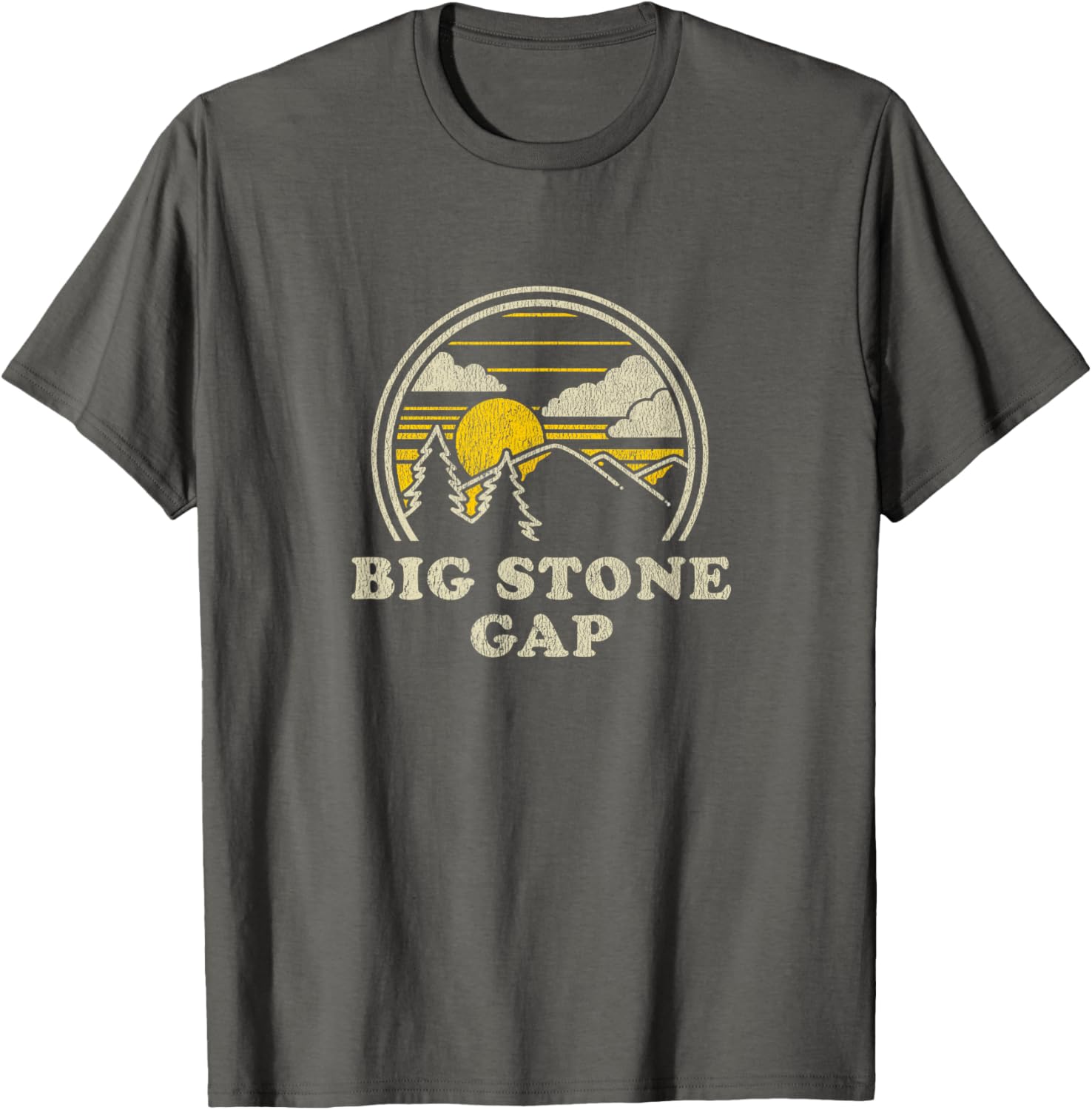 Big Stone Gap Virginia VA T Shirt Vintage Hiking Mountains