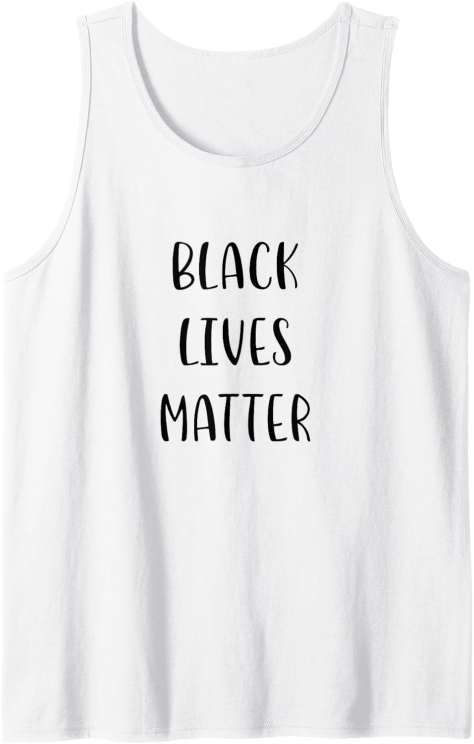 Black Lives Matter Support Social Justice Statement Tank Top