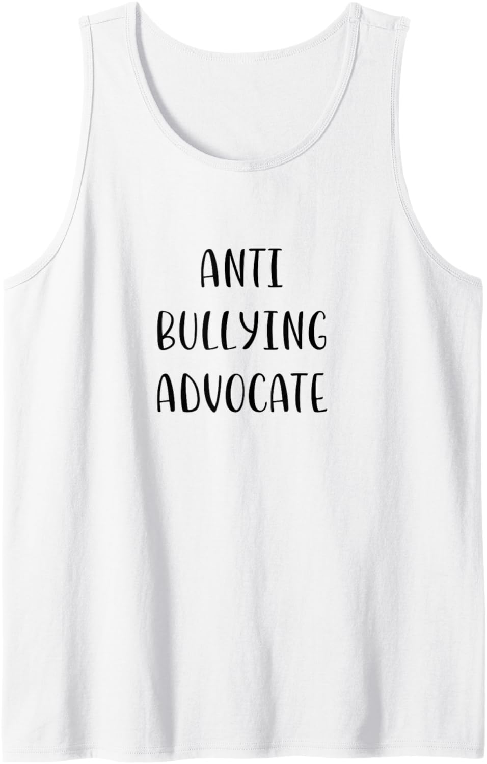 Anti Bullying Advocate Support Social Justice Statement Tank Top
