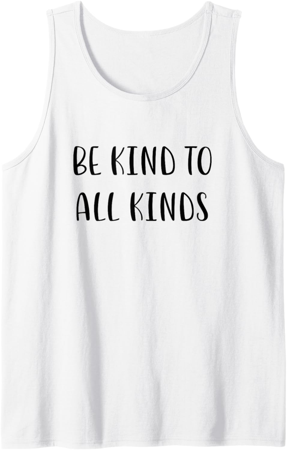 Be Kind to All Kinds Support Social Justice Statement Tank Top