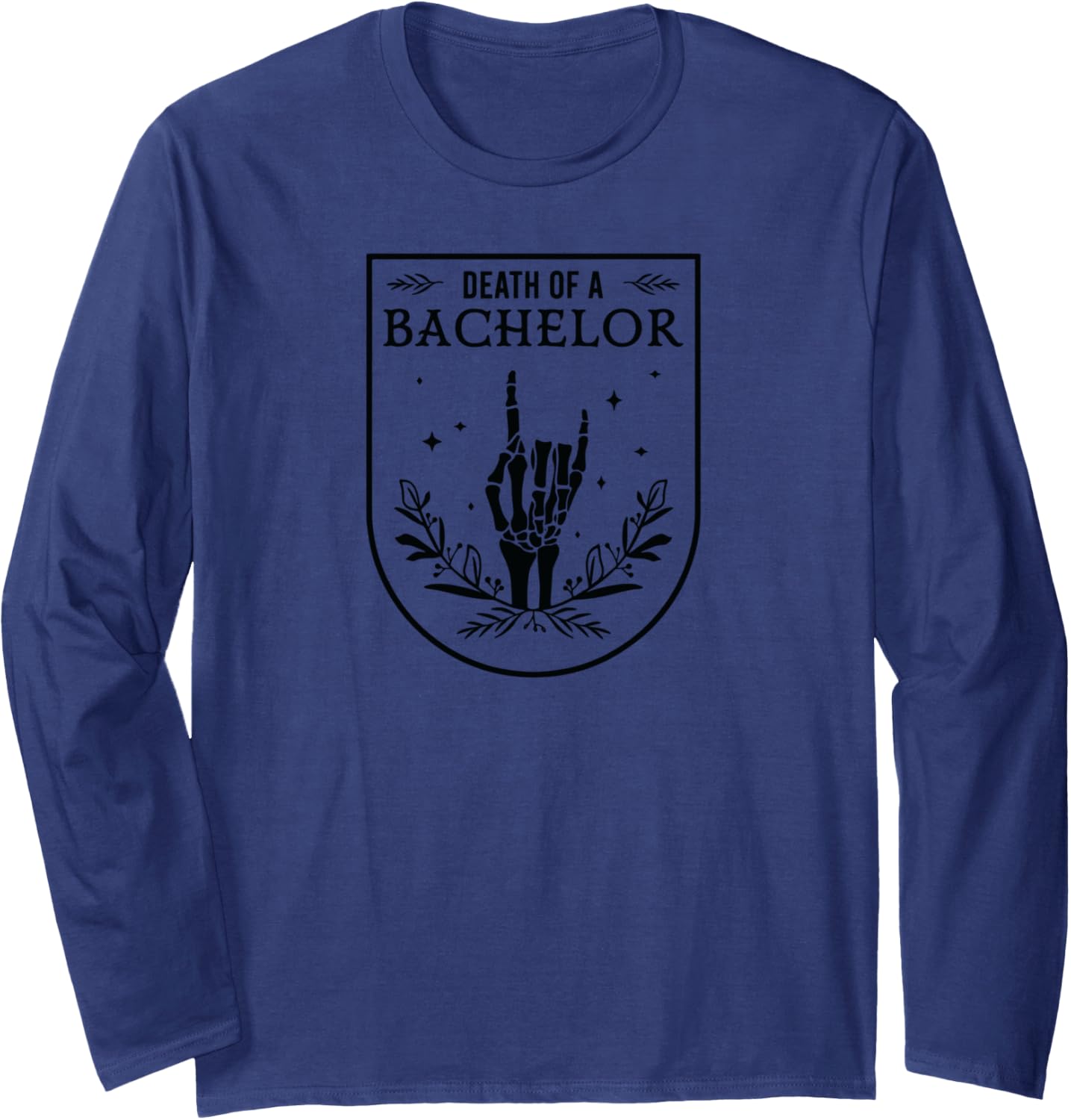 Black Shade Romance Bachelor Party Long Sleeve