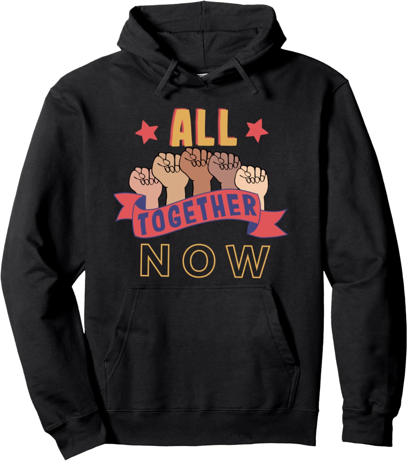 All Together Now Inclusion Equality Social Justice Shirt Pullover Hoodie