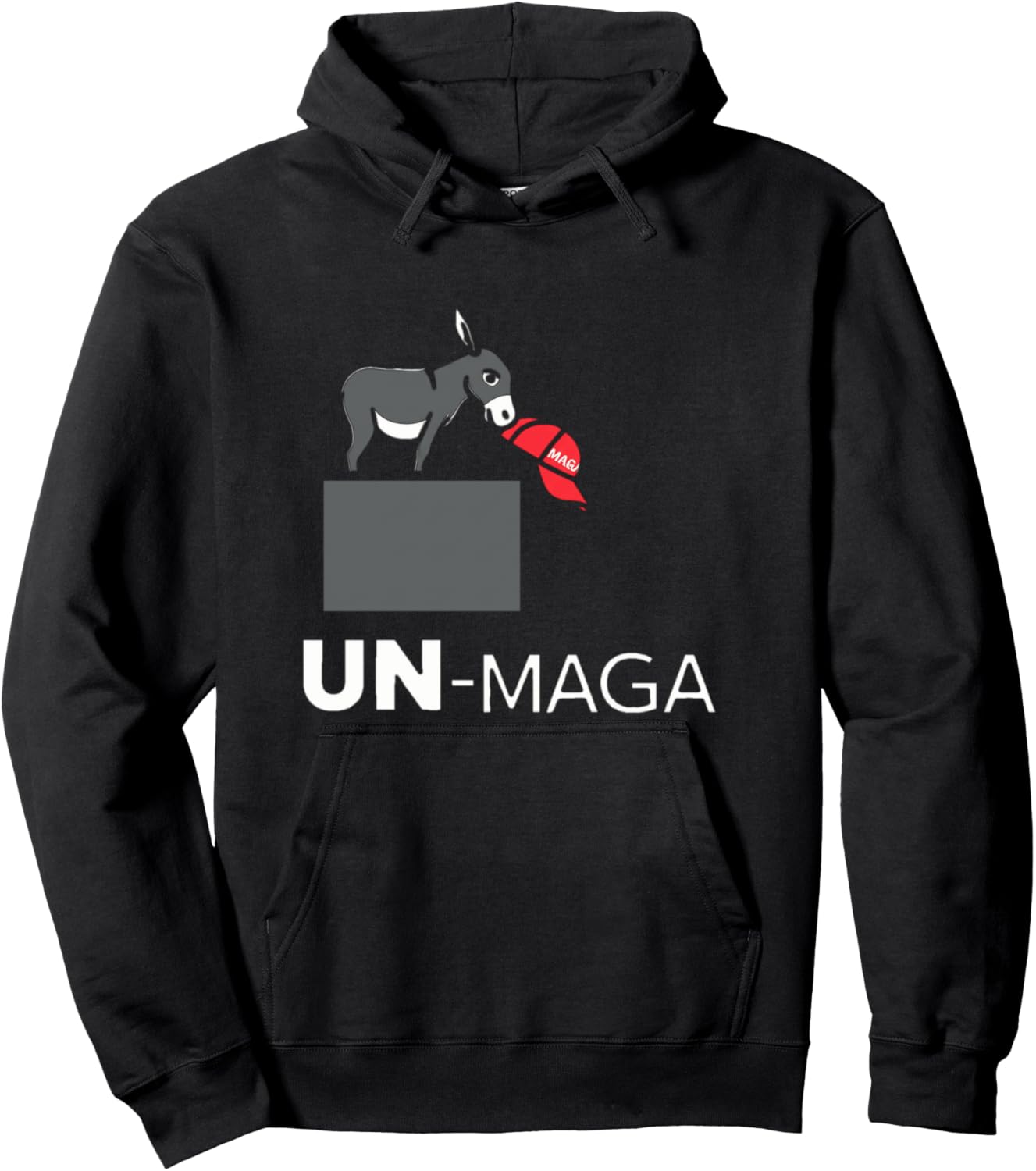 Anti MAGA Protest Apparel Chinga Tu MAGA Statement Pullover Hoodie