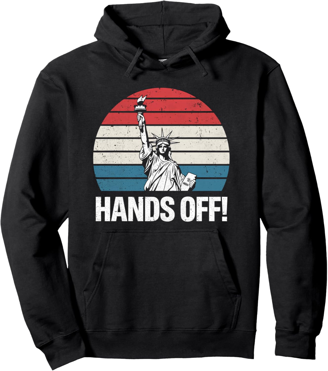 Anti MAGA Anti Oligarchy Pro Democracy Resist Resistance Pullover Hoodie