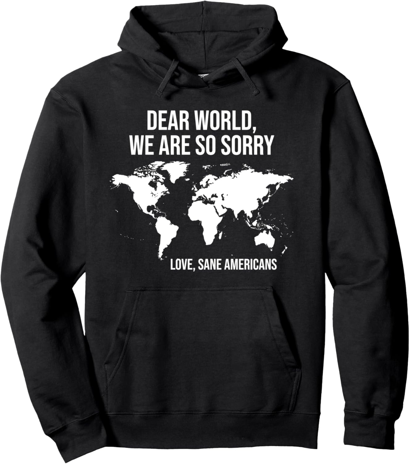 Anti MAGA Protest Resistance Movement Equality Human Rights Pullover Hoodie