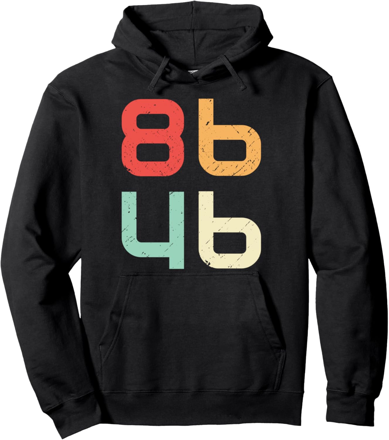 86 46 Retro Vintage Style 8646 Anti Biden American Flag Gift Pullover Hoodie