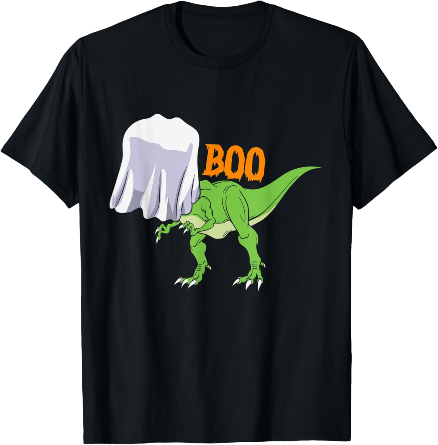 Boo Tyrannosaurus Rex Dinosaur Kids Boys Girls Halloween