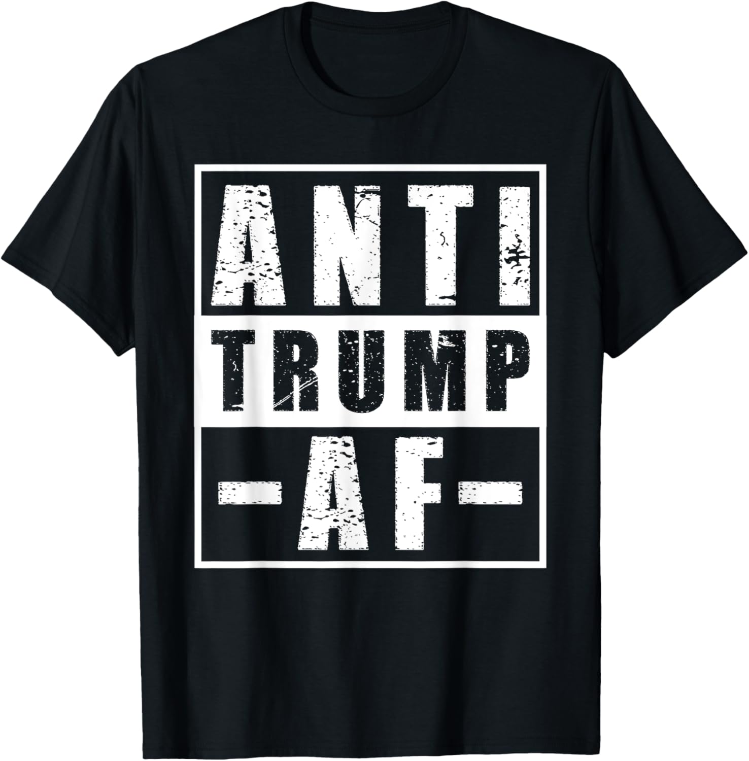 Anti Trump AF Shirt Bold Liberal Political Humor Protest