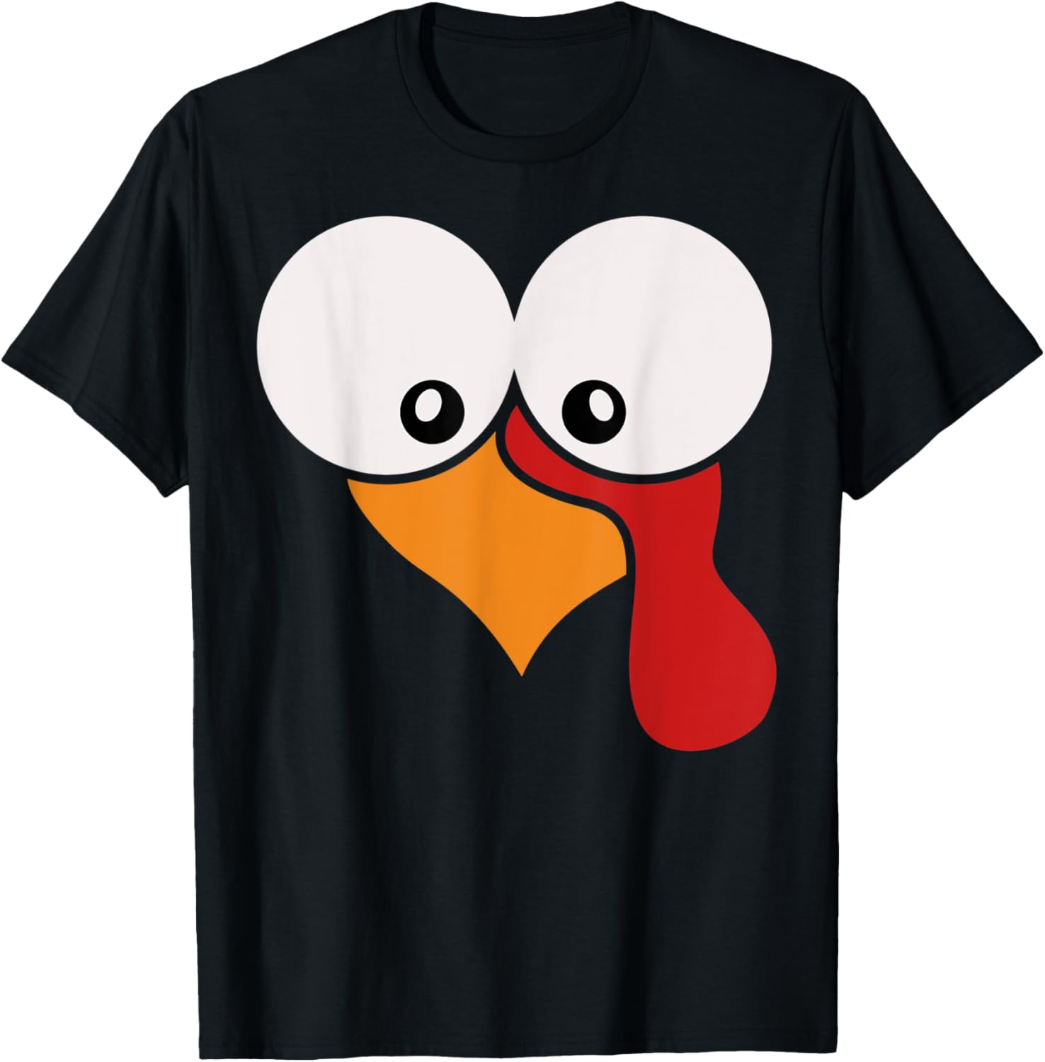 Big Turkey Face Funny Thanksgiving Family Costume Outfit