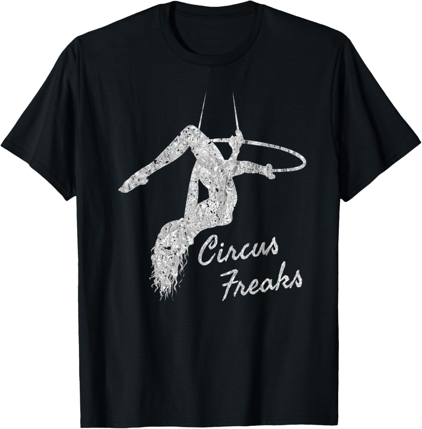 Aerial Yoga Design, Silver Aerial Yoga Outfit