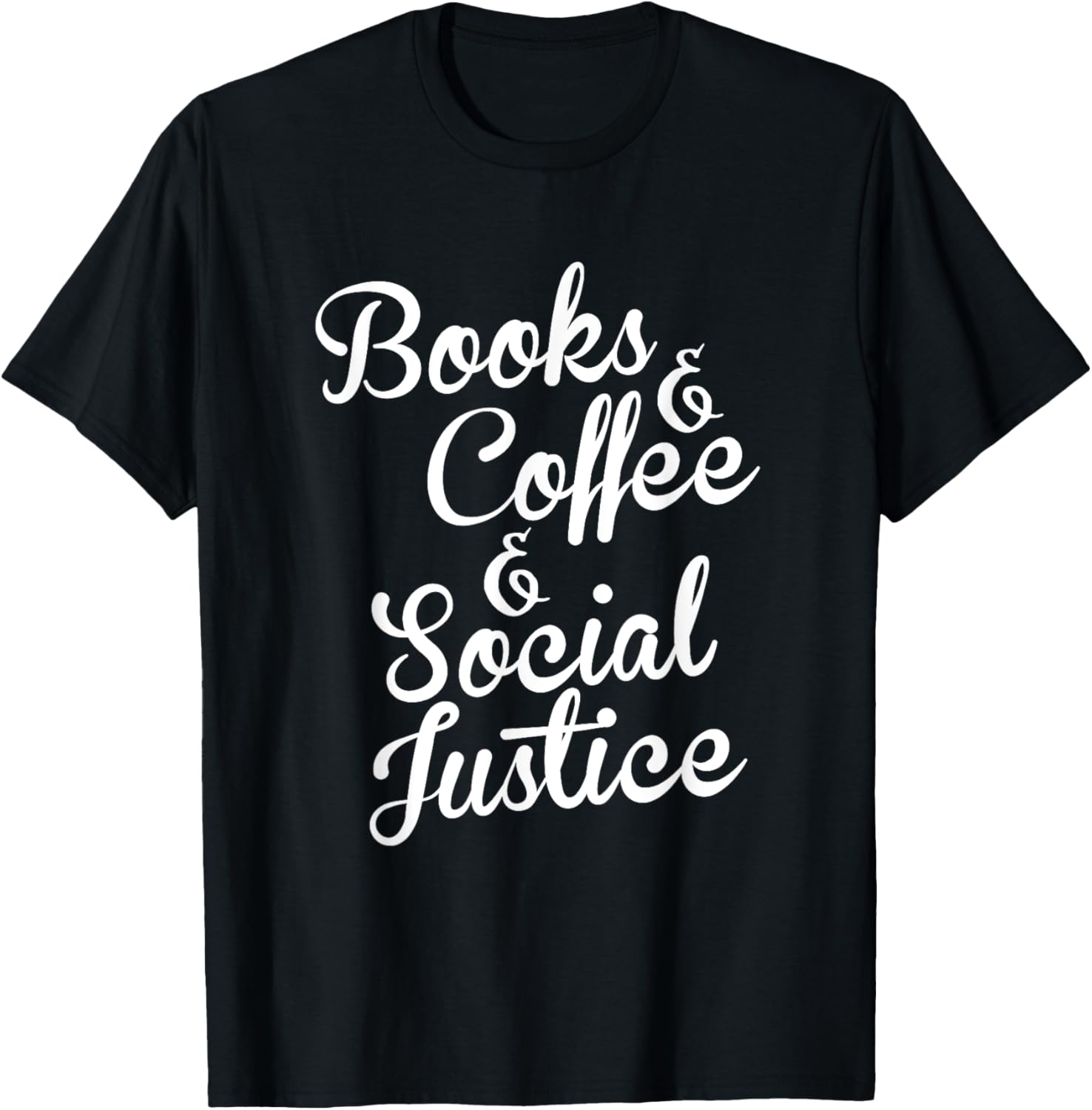 books and coffee and social Justice