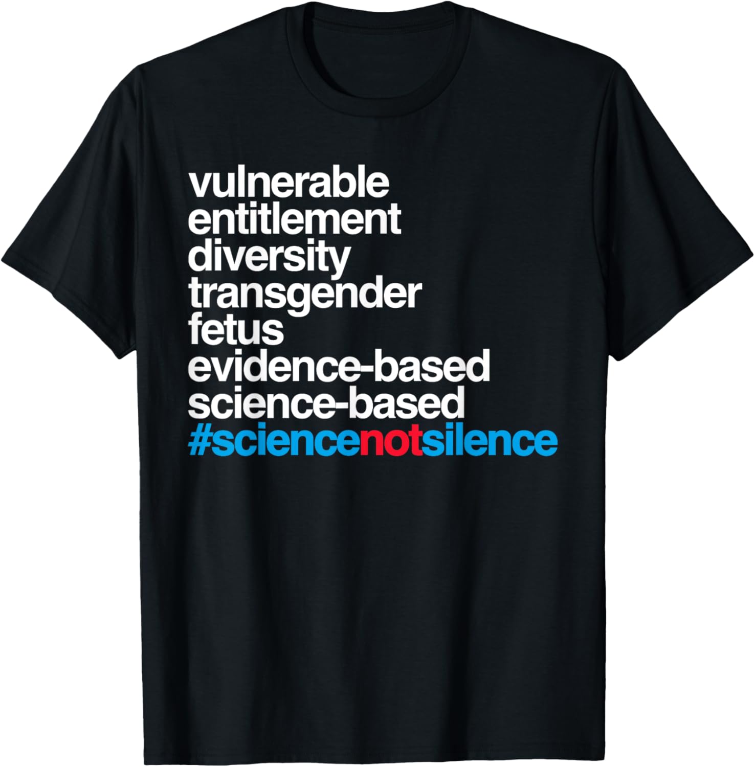 Anti Trump Tshirt Political T Shirts Science T Shirt