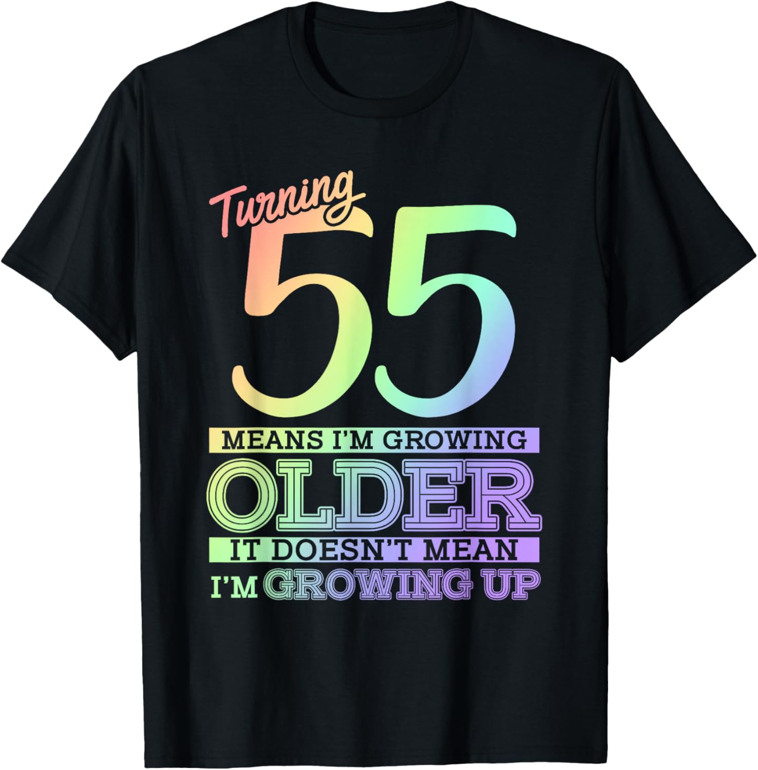 55 Birthday T shirt, 55th Birthday Shirt For Women