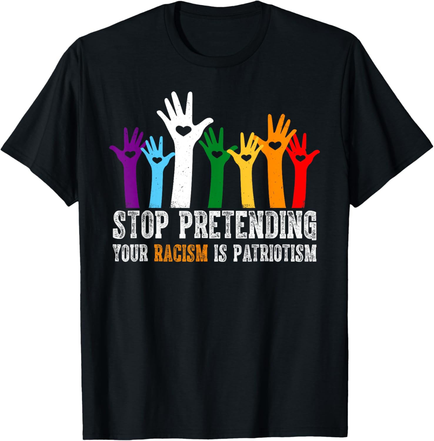 Anti Trump Shirt Stop Pretending Your Racism Is Patriotism