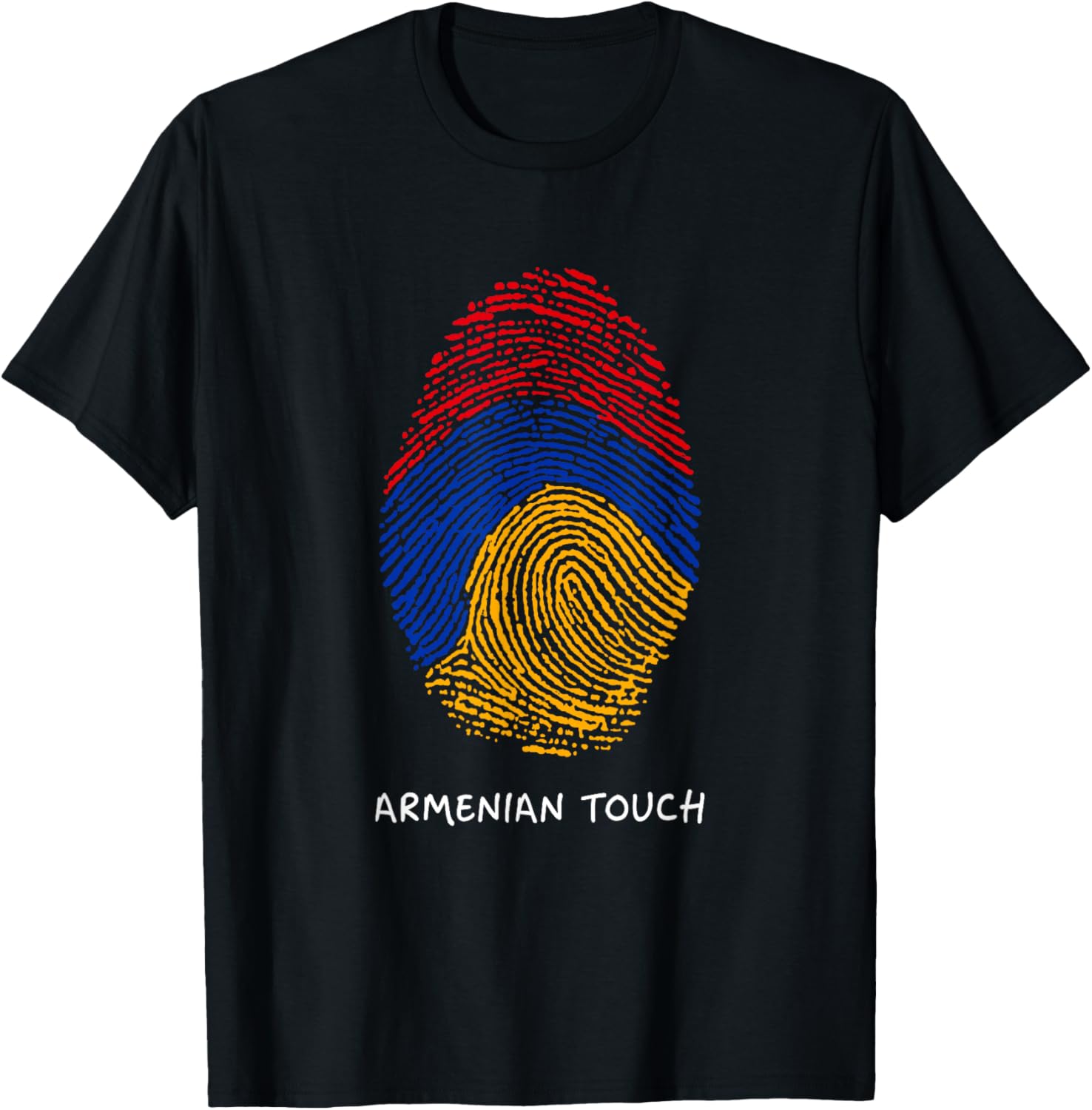 Armenian Flag Fingerprint T shirt Armenia Flag Shirt