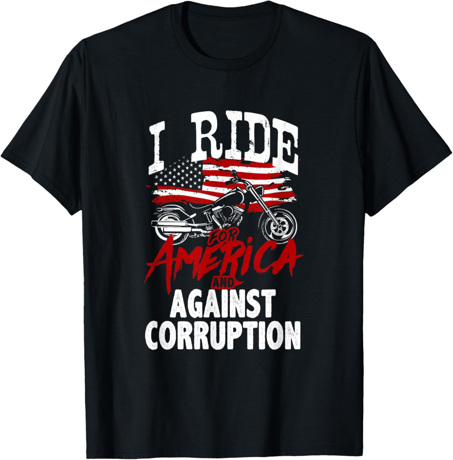 Anti Trump Biker Resist Against Corruption Protest