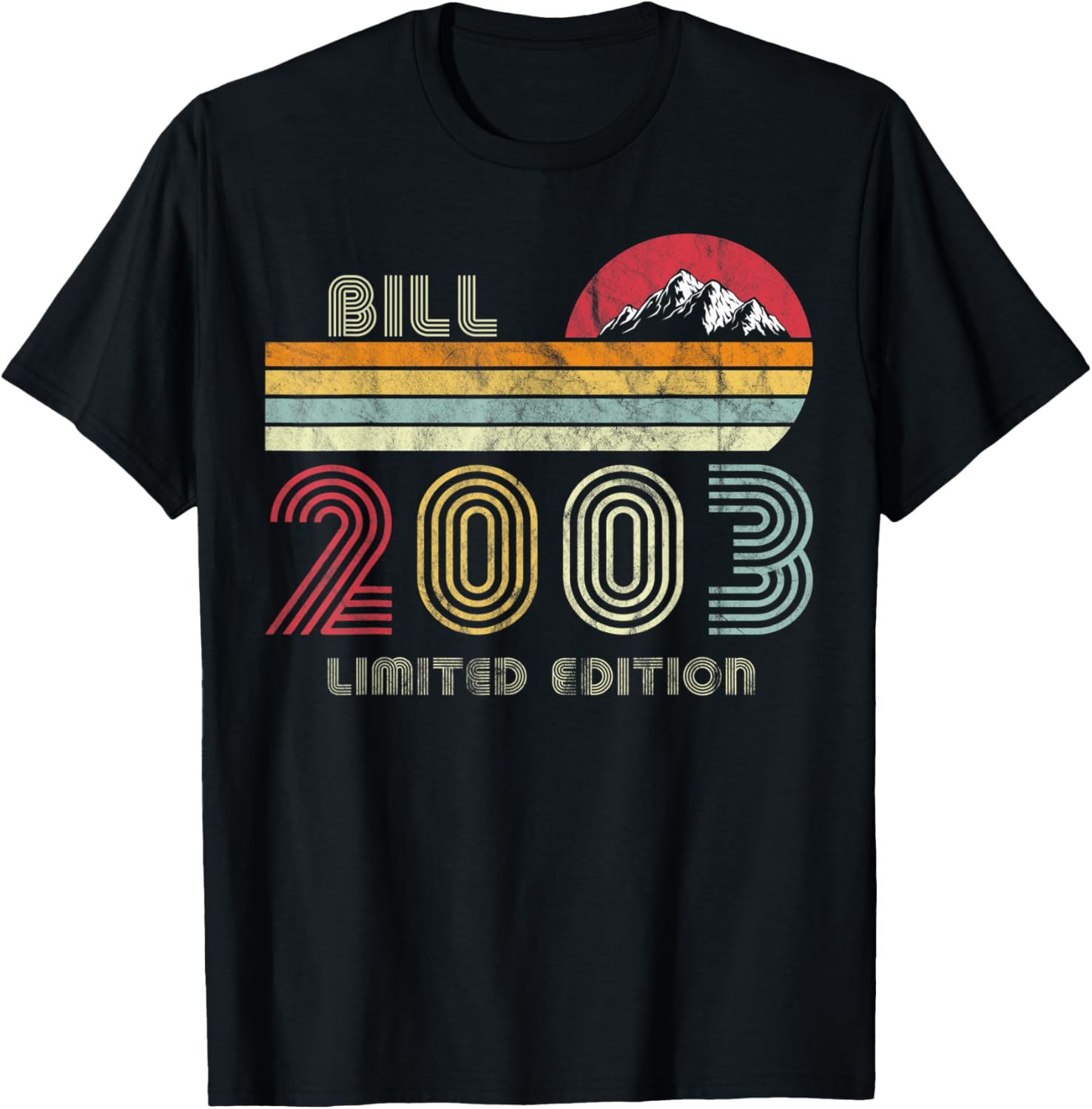 Bill Name Gifts Vintage 2003 Limited Edition 18th Birthday