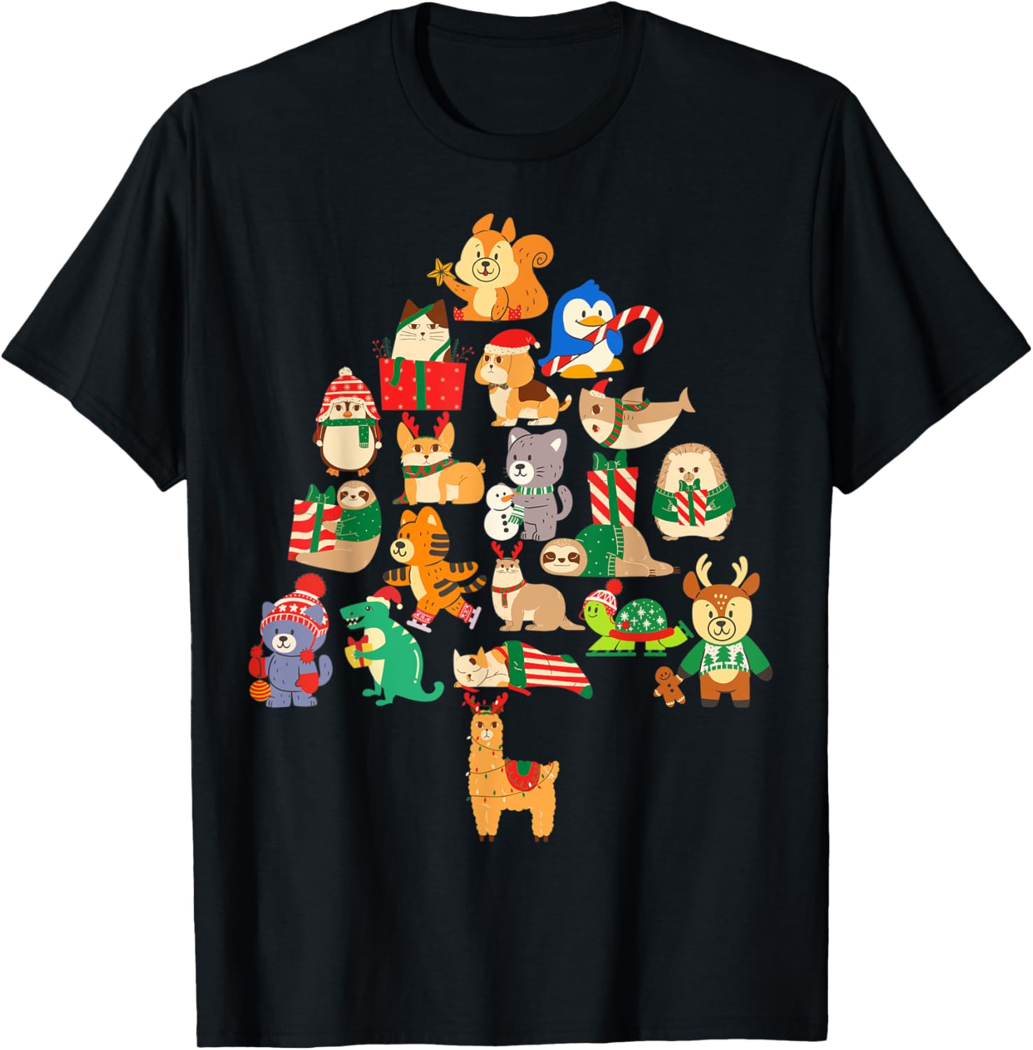 Adorable Cute Animal Holiday Christmas Tree (Gift Ideas)