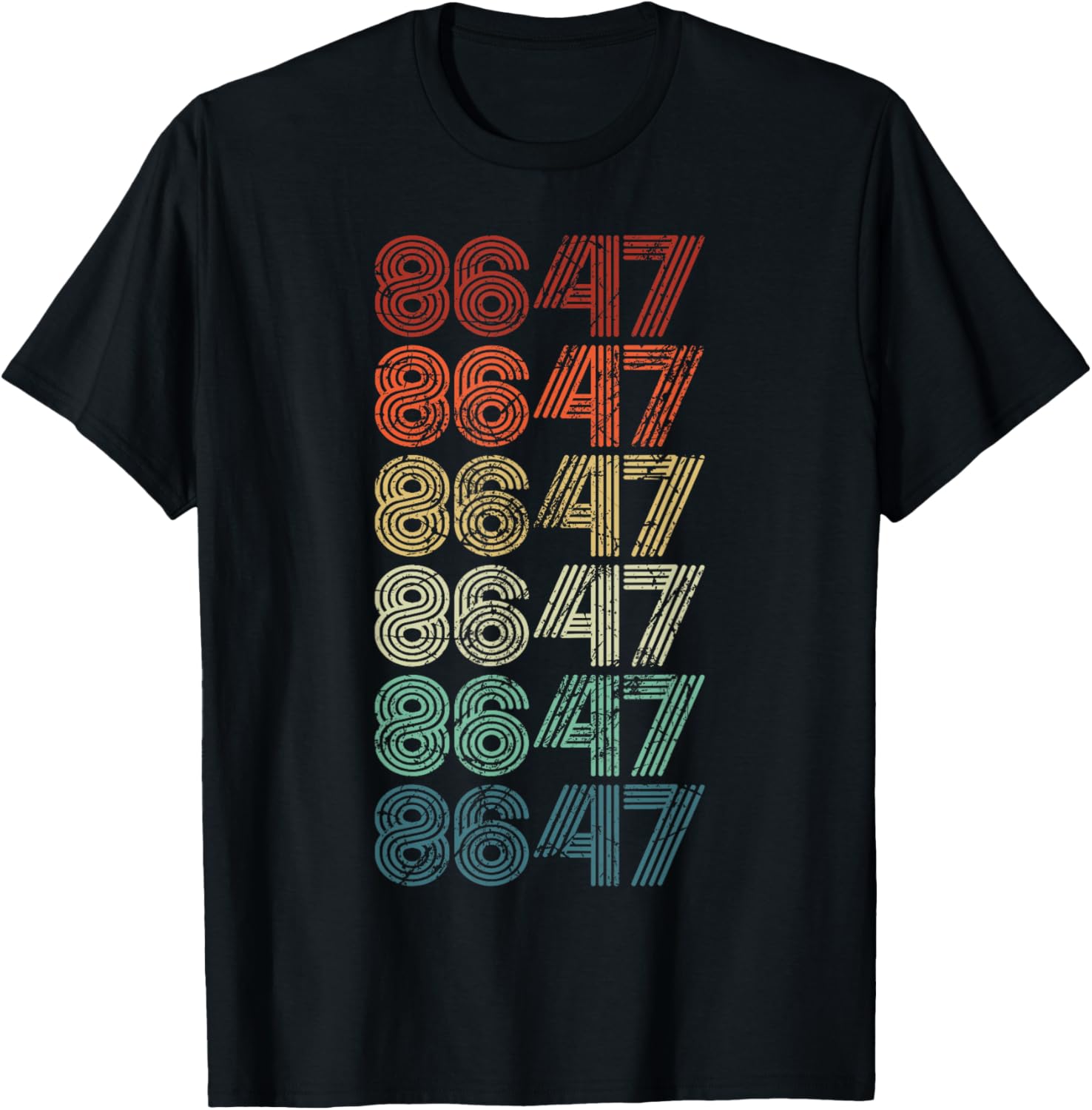 8647 Anti Trump 86 47 Retro Impeach 47 Anti Trump Vance