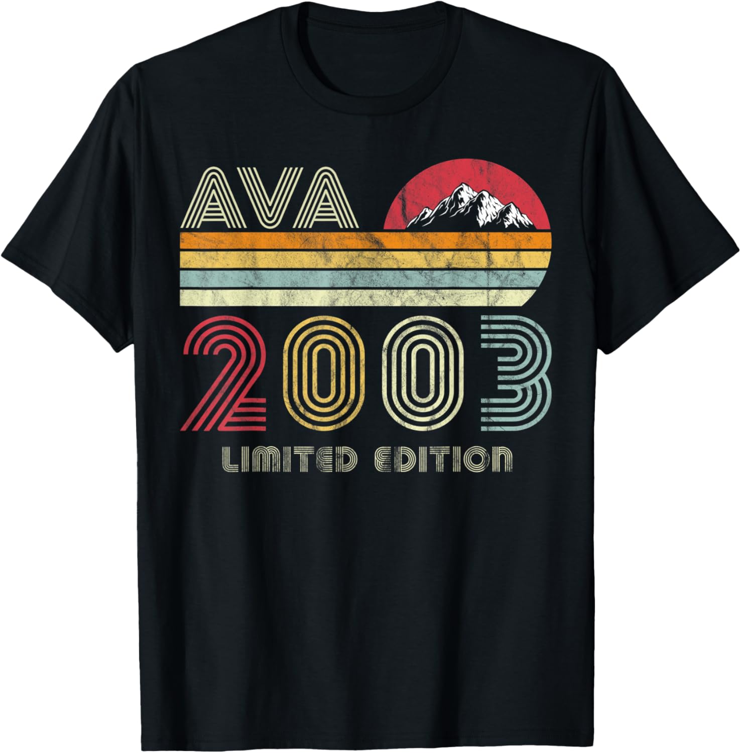 Ava Name Gifts Vintage 2003 Limited Edition 18th Birthday