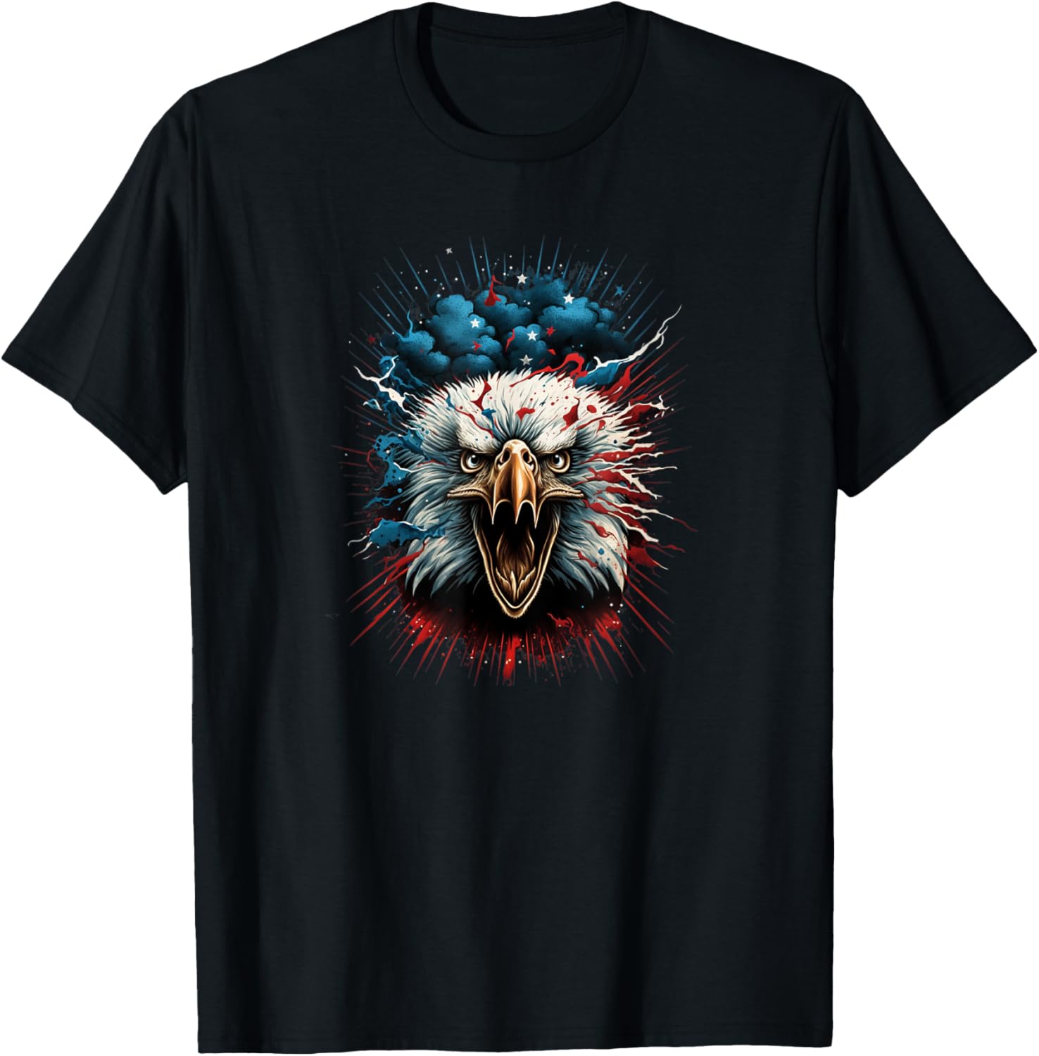 American Flag Bald Eagle Women Men