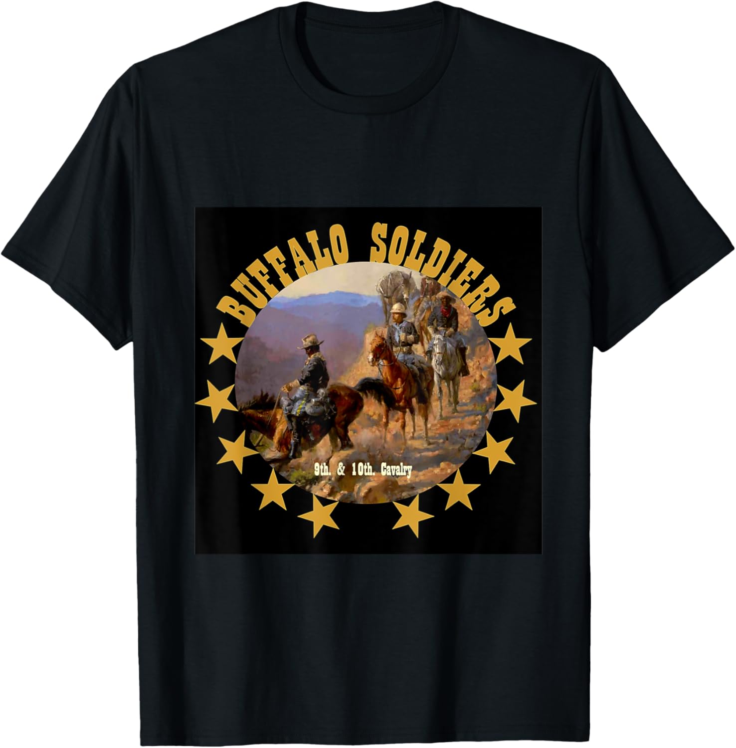 African American Buffalo Soldiers 9th and 10 Cavalry