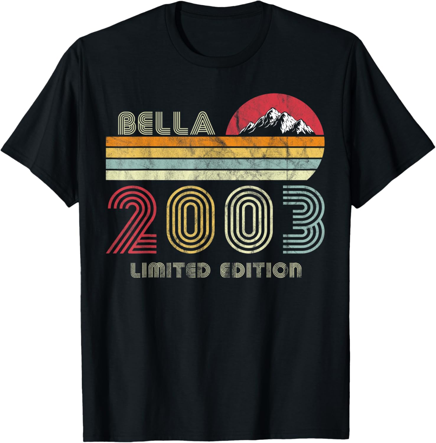 Bella Name Gifts Vintage 2003 Limited Edition 18th Birthday